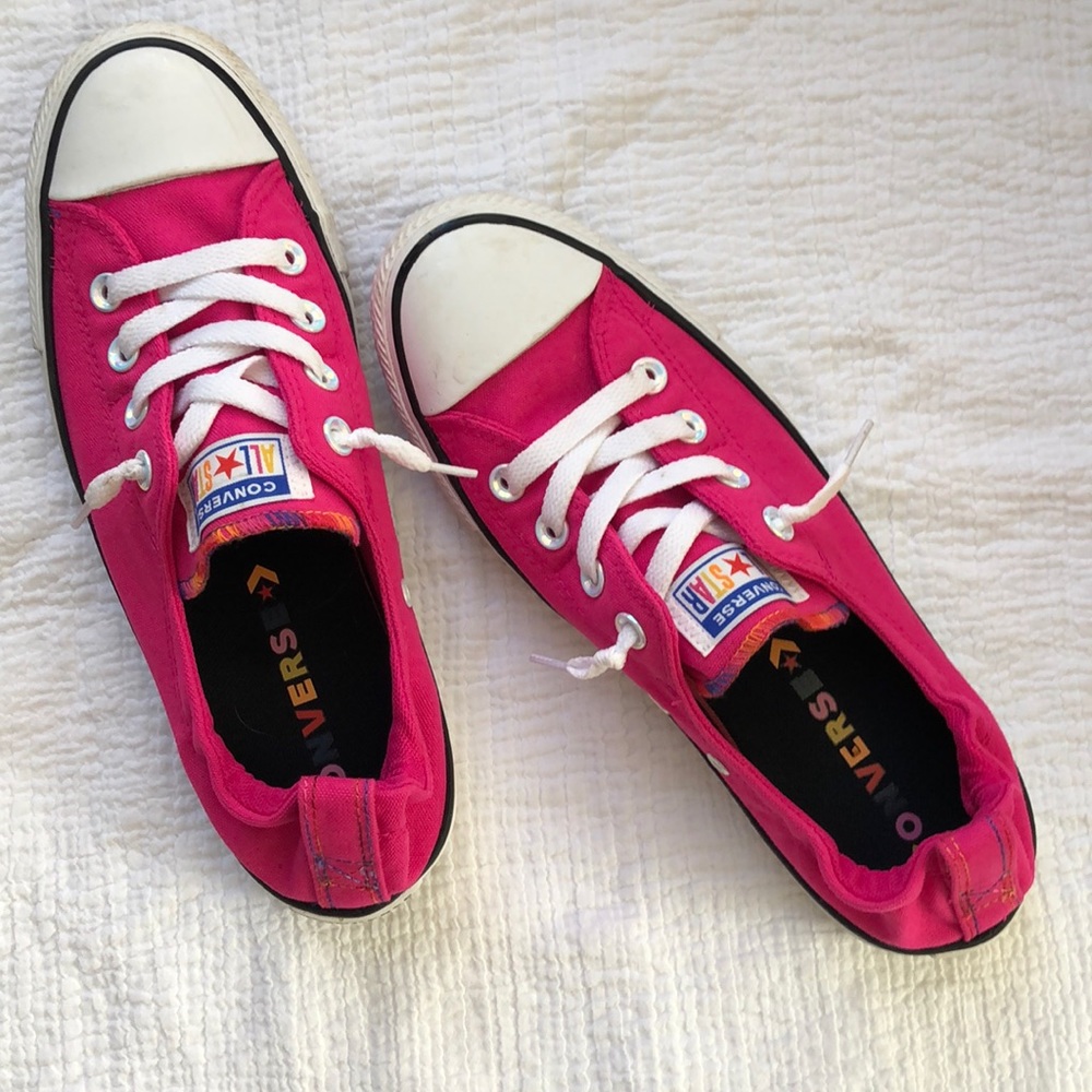 Pink Converse All-Star Shoes